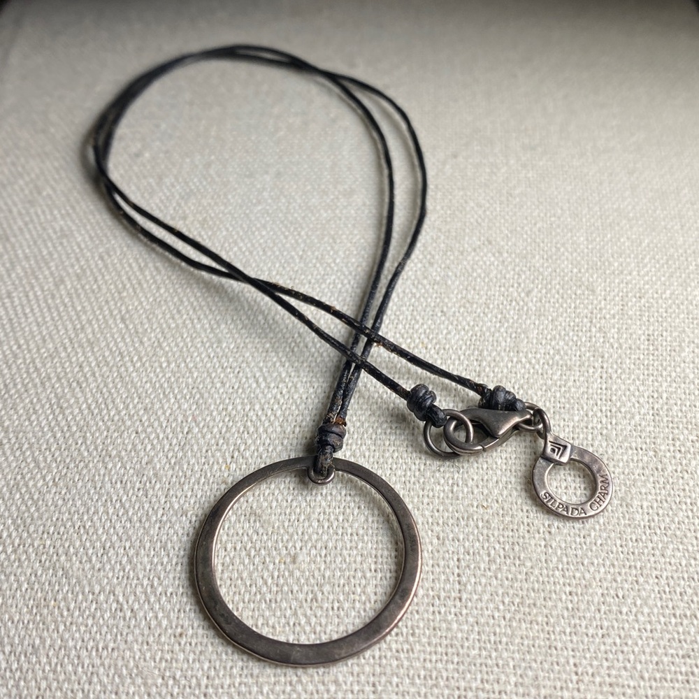 N2478 Silpada Circle of Charm Necklace